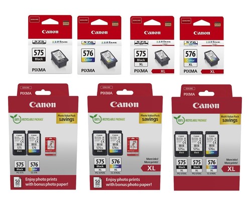 Canon 575 576 pg - canon, cl-576