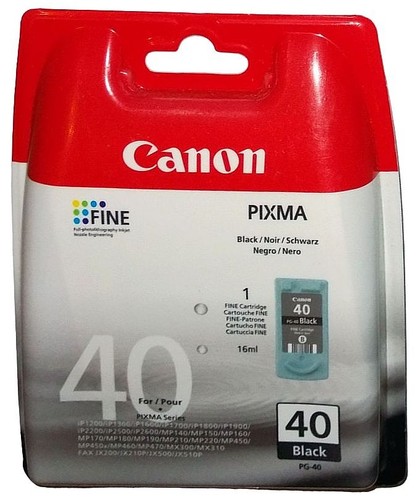 Canon black - canon, pg-40